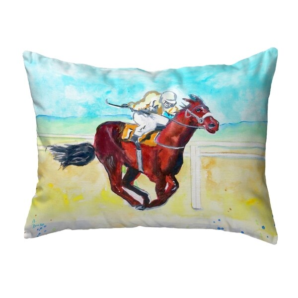 Airborne Horse Small No-Cord Pillow 11x14