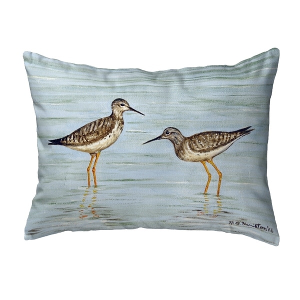 Yellow Legs Small No-Cord Pillow 11x14