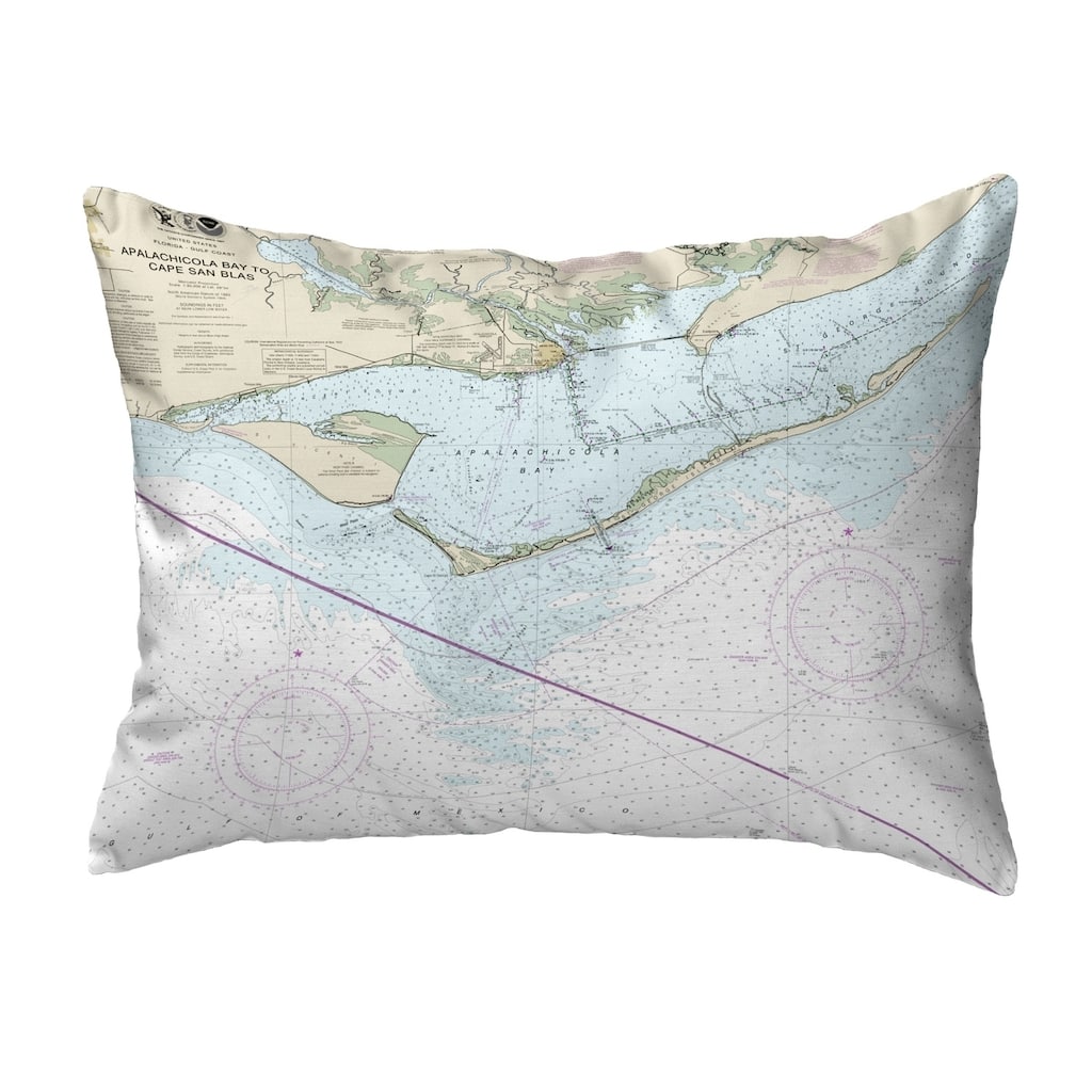 St George Island, FL Extra Large Zippered Pillow 11x14