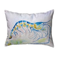 Blue Shrimp Noncorded Pillow 11x14 - Bed Bath & Beyond - 30420837