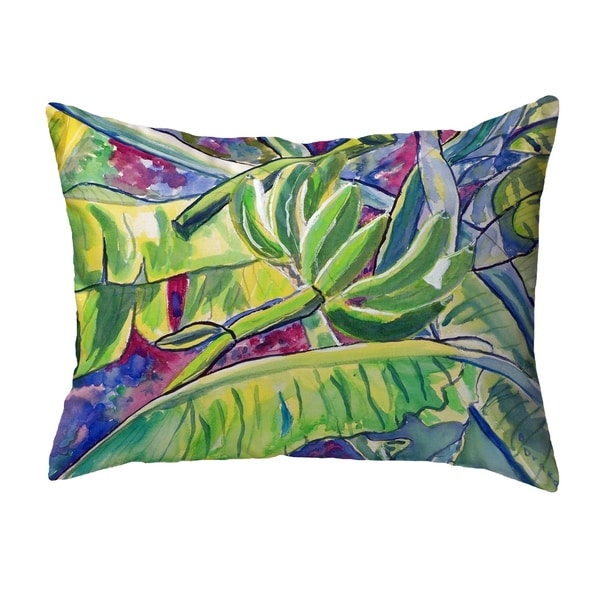 Bananas Small No-Cord Pillow 11x14