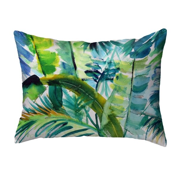 Jungle Greens No Cord Pillow 16x20