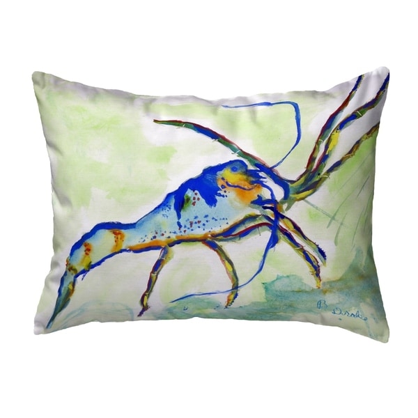 Florida Lobster Small No-Cord Pillow 11x14