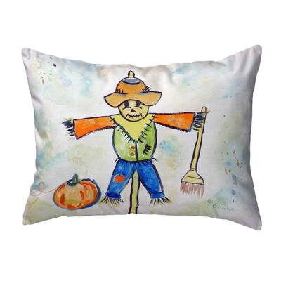 Scarecrow Small No-Cord Pillow 11x14