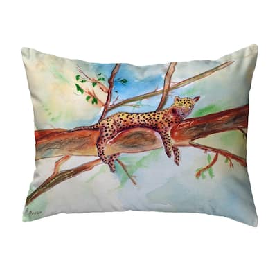Leopard Small No-Cord Pillow 11x14