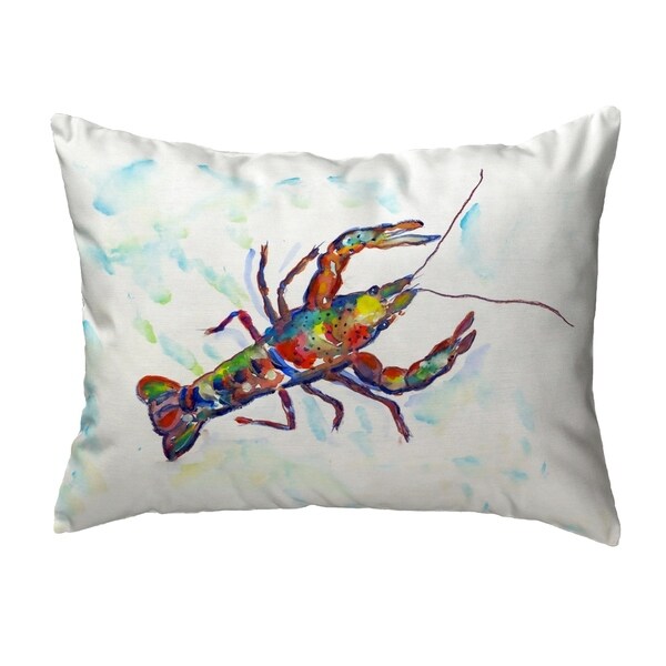 Crayfish Small No-Cord Pillow 11x14