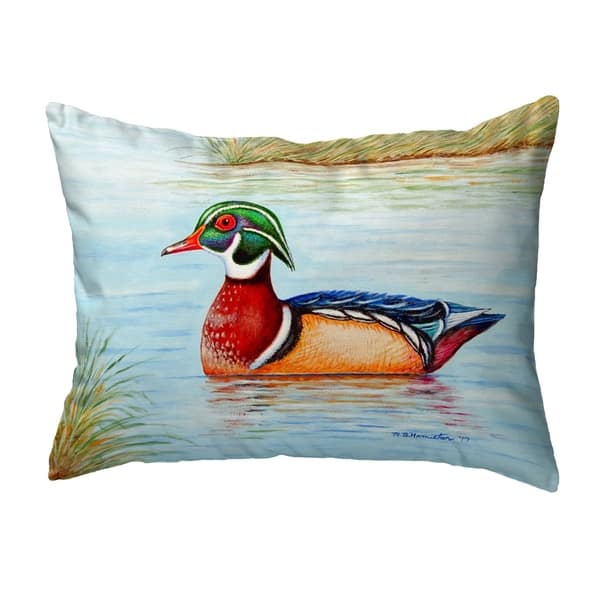 Duck Duck Small Lumbar Pillow