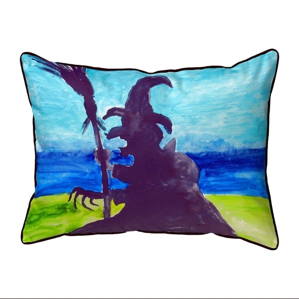 Wicked Witch Extra Large Zippered Pillow 20x24