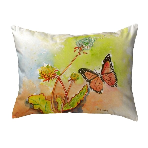 Betsy's ButterFly Small No-Cord Pillow 11x14