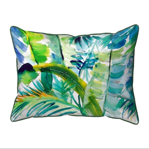 Jungle Greens Small Pillow 11x14