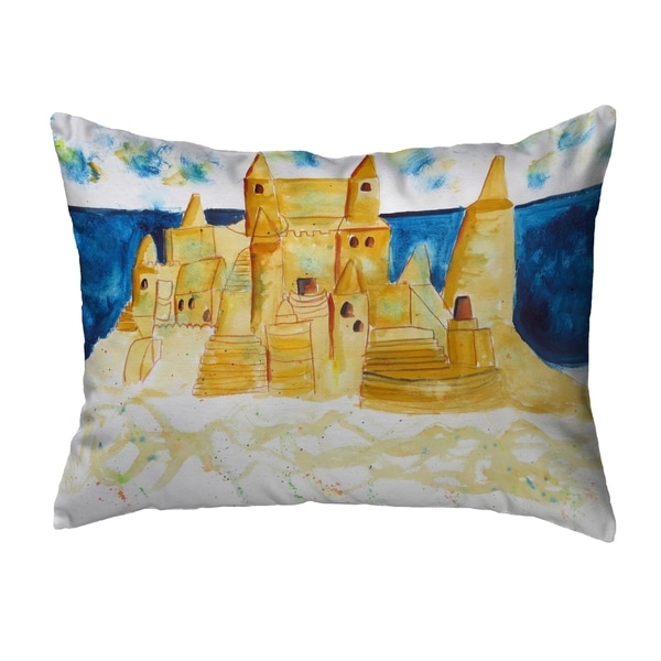 Sand Castle Noncorded Pillow 16x20