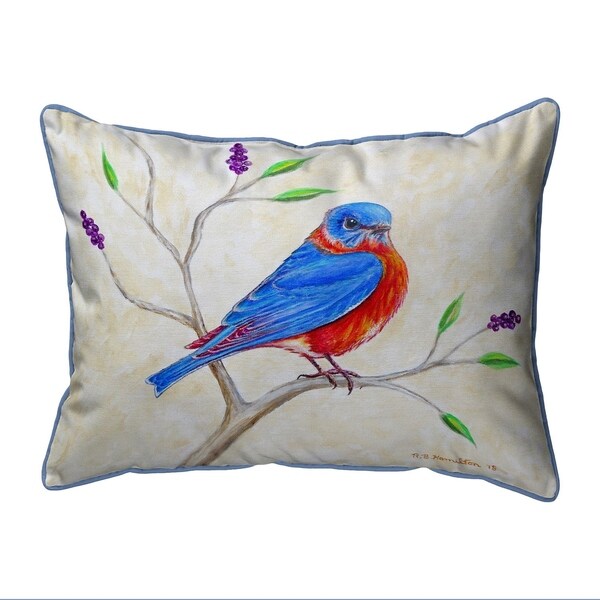 Dick's Blue Bird Small Pillow 11x14