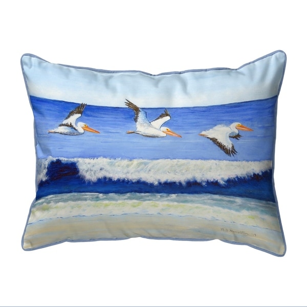 Skimming the Surf Small Corded Pillow 11x14