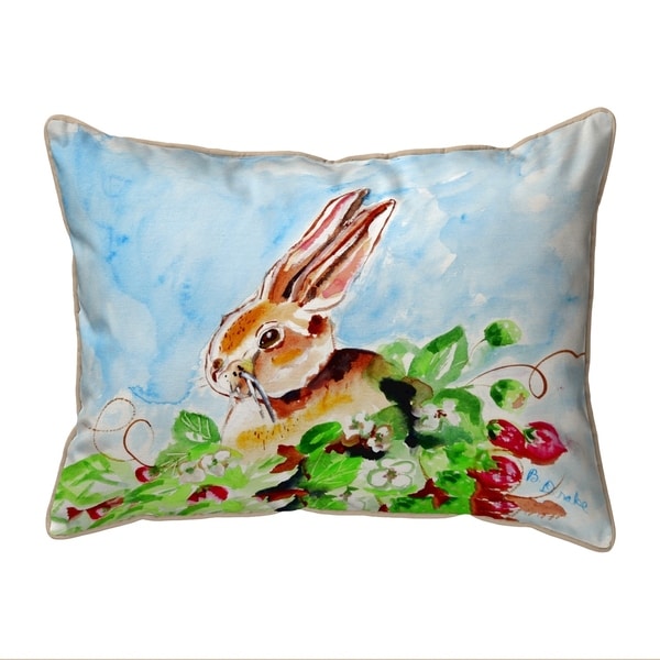 Jack Rabbit Left Small Pillow 11x14