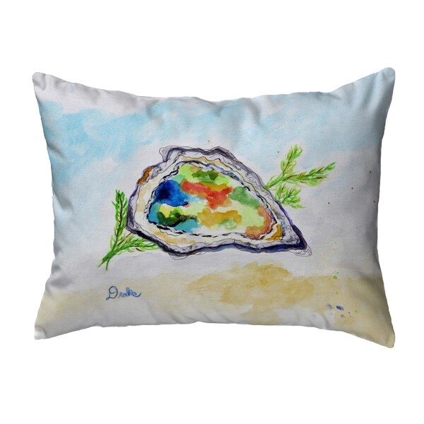 Colorful Oyster Noncorded Pillow 16x20