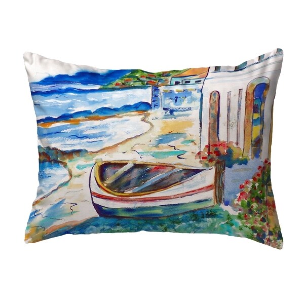 Sicilian Shore Small No-Cord Pillow 11x14