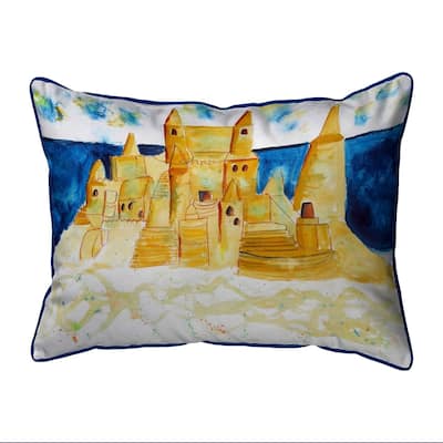 Sand Castle Small Pillow 11x14