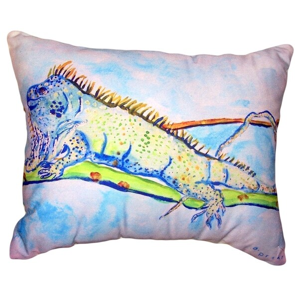 Iguana No Cord Pillow 16x20