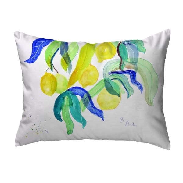Lemon Tree No Cord Pillow 16x20