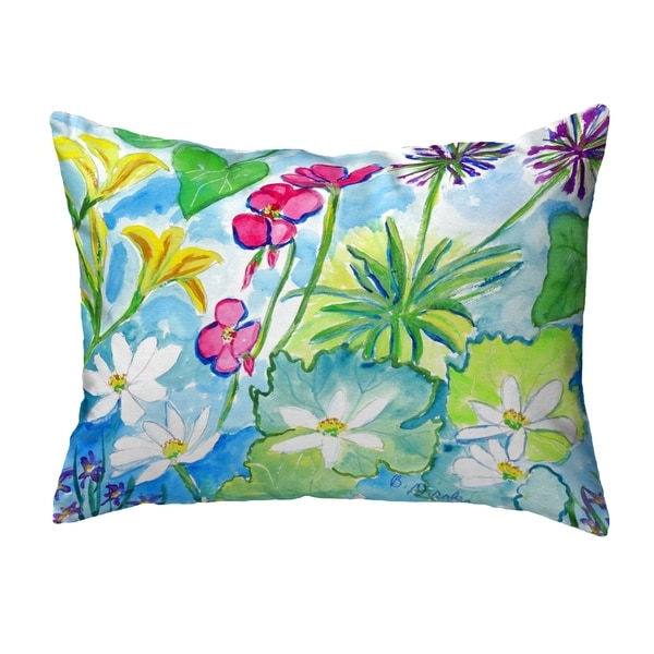 Wild Garden No Cord Pillow 16x20