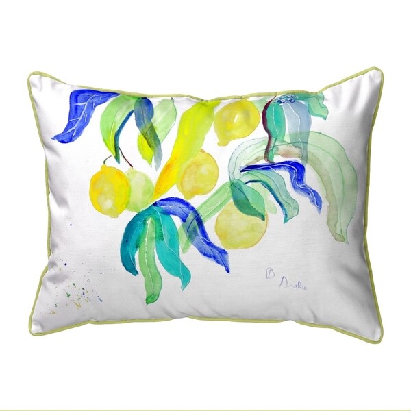 Lemon Tree Small Pillow 11x14