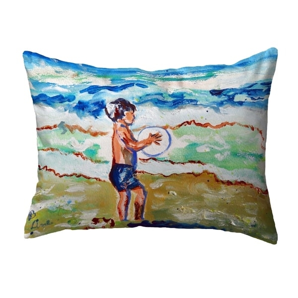 Boy & Surf No Cord Pillow 16x20