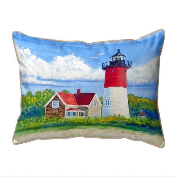 Nauset Lighthouse, Cape Cod, MA Extra Large Zippered Pillow 20x24