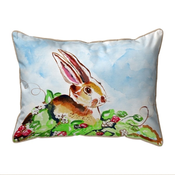 Jack Rabbit Right Small Pillow 11x14
