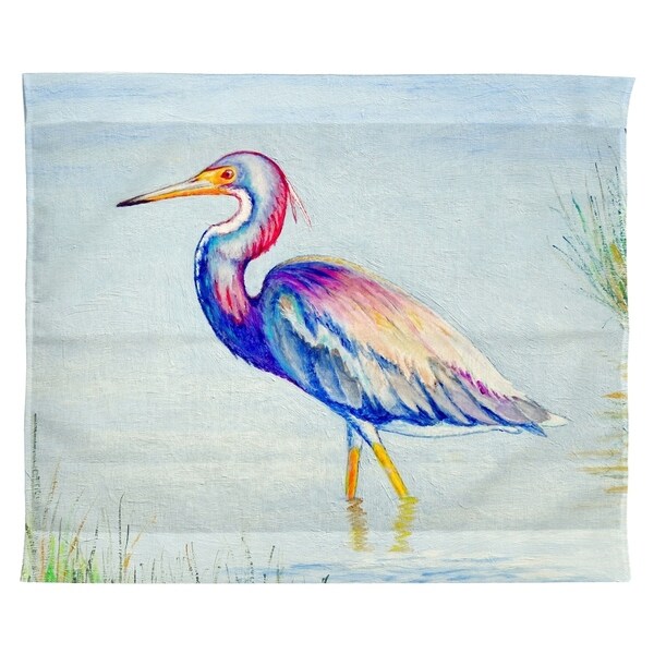 Tri-Colored Heron Wall Hanging 24x30