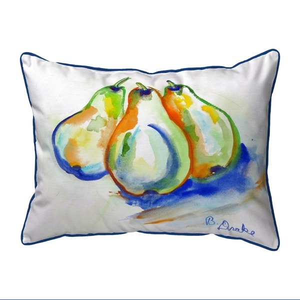 Three Pears Extra Large Pillow 20x24