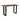 Somette Brownstone Nut Brown Console Table