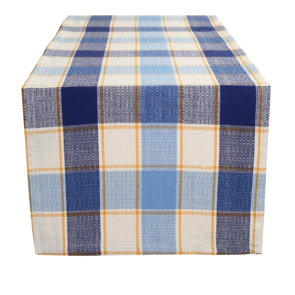 Fabstyles Buffalo Check 100% Cotton Table Runner, 13 inch x 72 inch