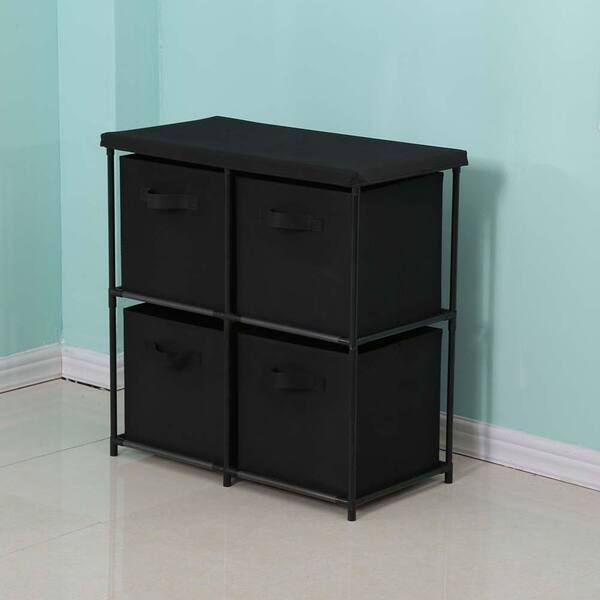 Shop 4 Drawer Storage Chest Organizer W Removable Non Woven