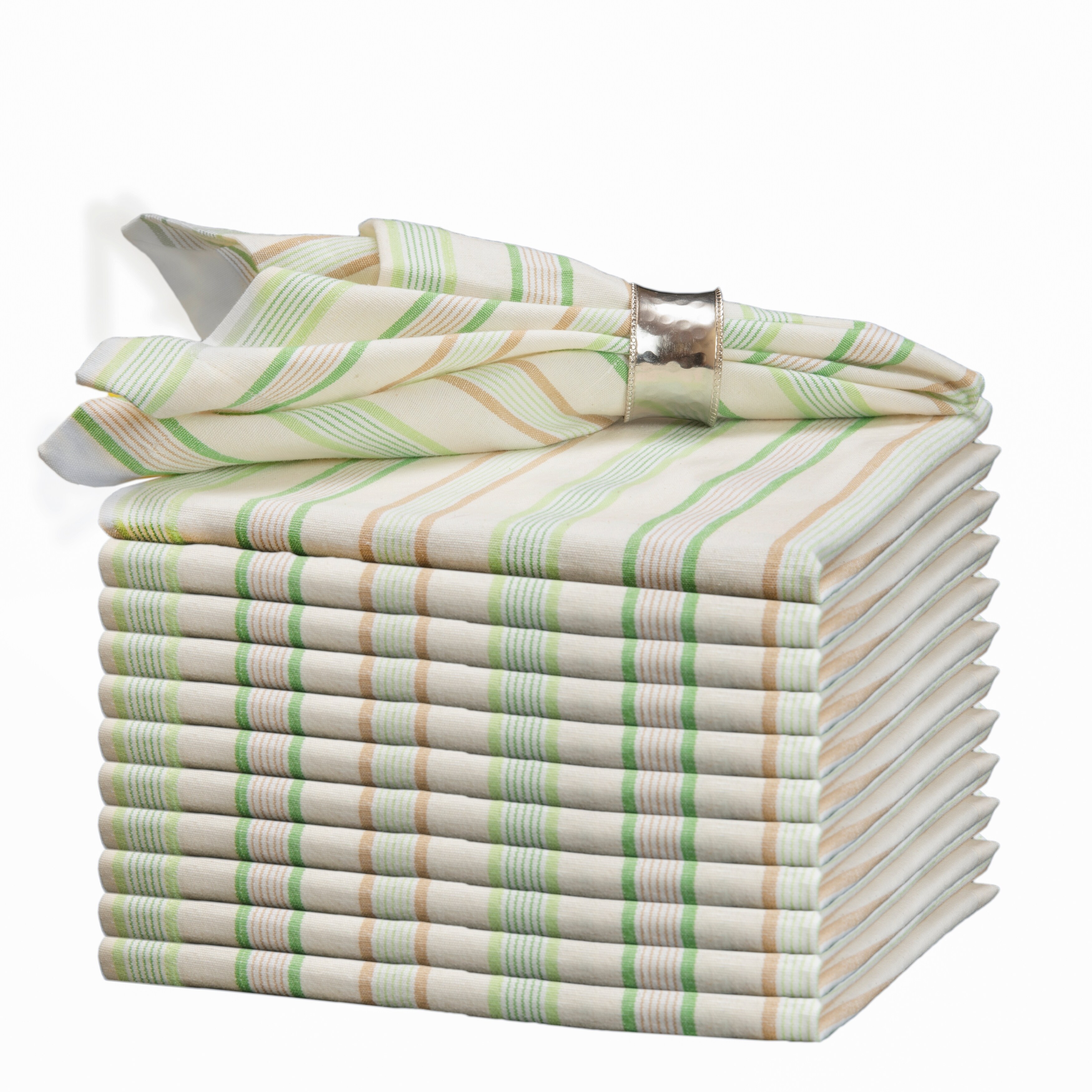 Glamburg Cotton Cloth Napkin Set of 12 ,Cotton 18x18 with Mitered Corners  and a Generous Hem, Cocktail, Wedding Dinner Napkins - Bed Bath & Beyond -  30425360