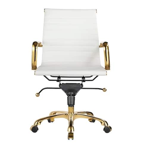 Copper Grove Braddan Classic Office Chair with Goldtone Finish