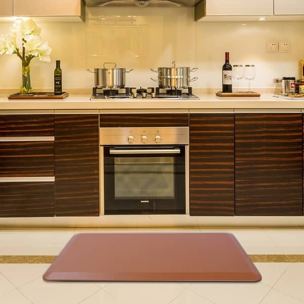 GelPro Elite Basketweave Anti-fatigue Kitchen Comfort Mat (1'8 x 6