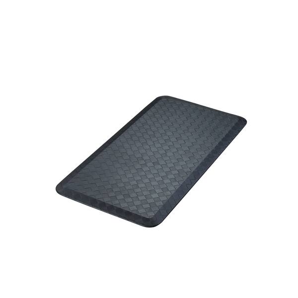 Shop Ainfox Black Foam Standing Mat Floor Mat Kitchen Rug Free