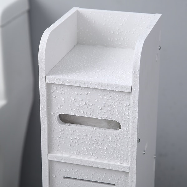 Shop Small Bathroom Storage Thin Toilet Vanity Cabinet Free