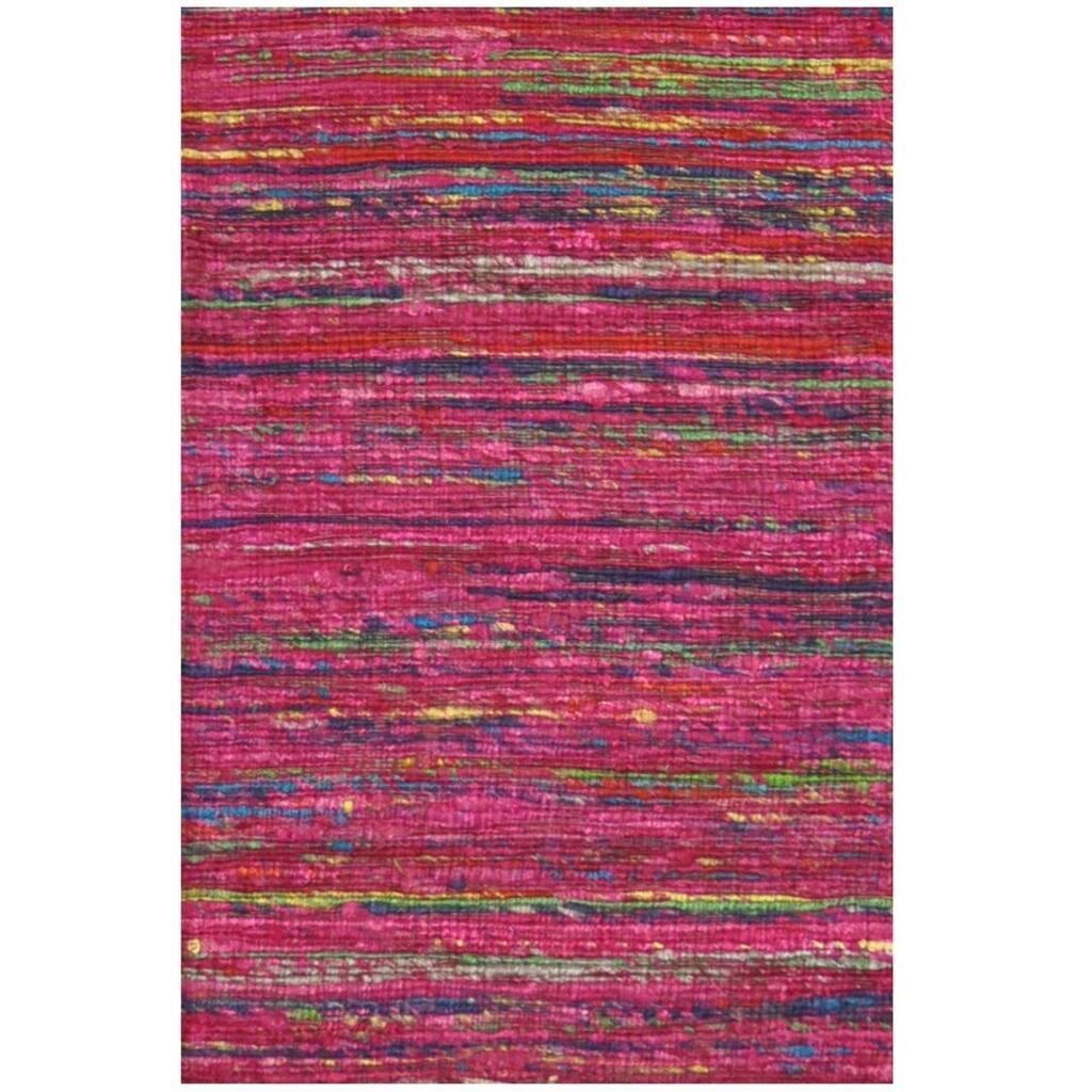 Chenille Flatweave Rug (India) - 1'3 x 2'