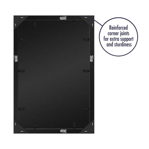 Black Americanflat 12x18 Poster Frame
