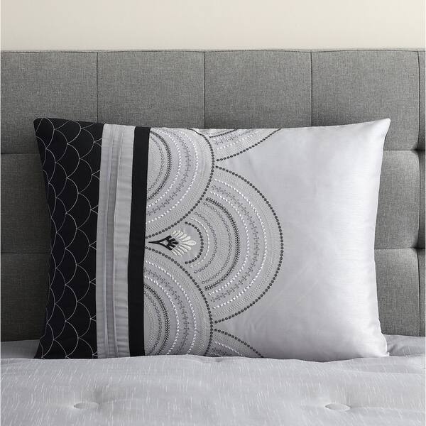 Shop Vcny Home Art Deco Metallic 7 Piece Comforter Set On Sale