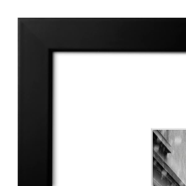 Pack of 2 Silver Photo Frame Glass Metal Standing Picture Display Frames 6x8 