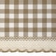 preview thumbnail 13 of 12, Buffalo Check Gathered Swag Window Curtain Pair - 72x63