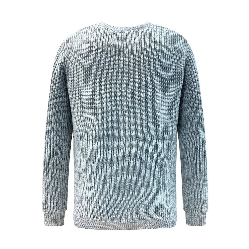 soft crew neck sweater