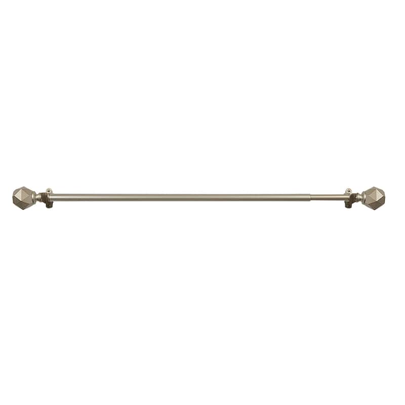 Innovative Decorative Room Darkening Wrap Around Rod & Finial - Bailey