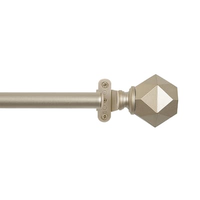 Innovative Decorative Room Darkening Wrap Around Rod & Finial - Bailey