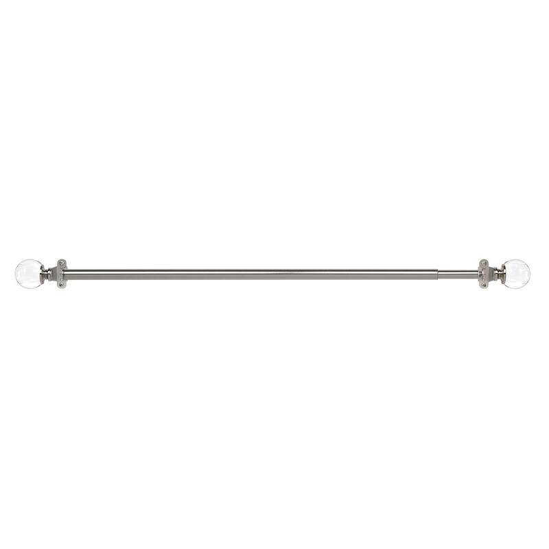 Innovative Decorative Room Darkening Wrap Around Rod & Finial - Jade