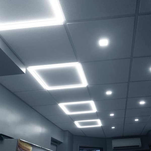Luxrite 2x2 Ft Slim Frame Led Edge Light 40w Dimmable 4000 Luxrite 2x2 Ft Slim Frame Led Edge