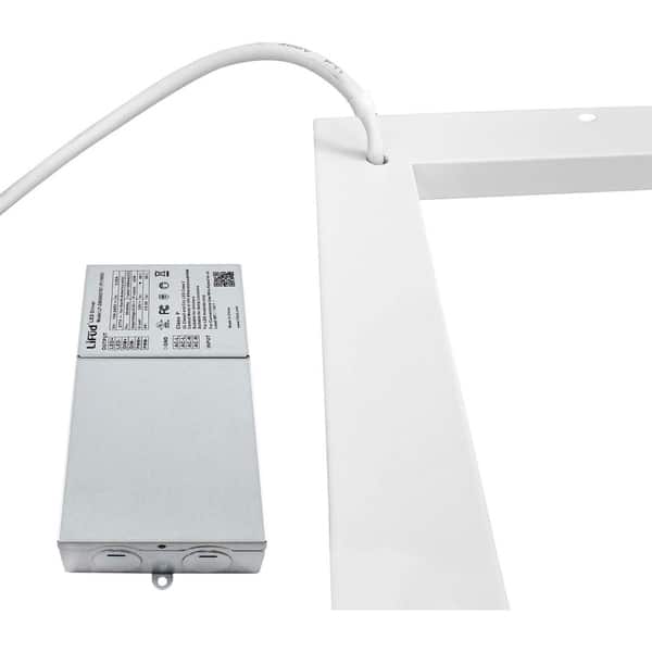 Shop Luxrite 2x2 Ft Slim Frame Led Edge Light 40w Dimmable 4000