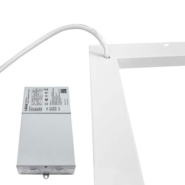 Shop Luxrite 2x2 Ft Slim Frame Led Edge Light 40w Dimmable 4000